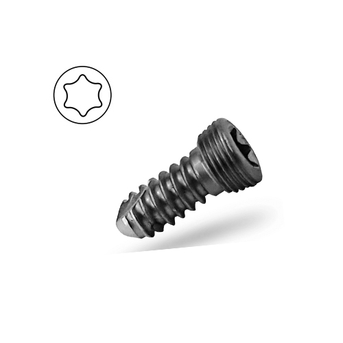 2.0mm Locking Screws Star Head Self Tapping - Titanium