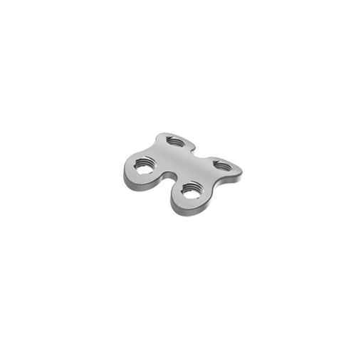 2.0mm Locking Mini H-Plate, Titanium