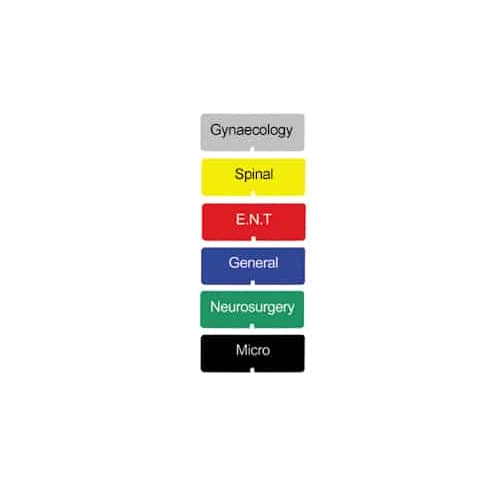 Coloured Identification Label