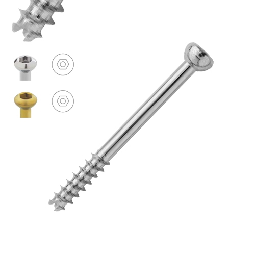 4.5mm Cortical Cannulated Screw Short Thread, Self Drilling