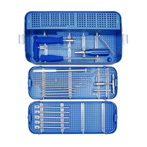 Instrument set for Large Fragment for Locking and Non-Locking Plates