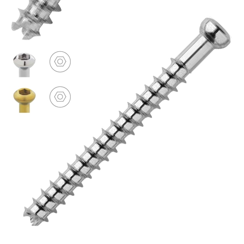 6.5mm Cancellous Cannulated Screw Full Thread, Self Drilling